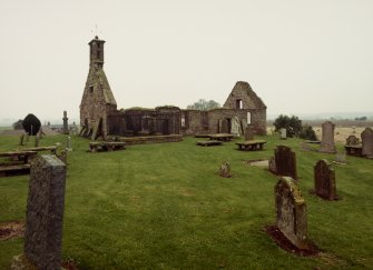 Eassie Church, Views of Standing Stone Shelter