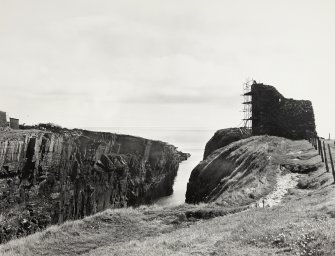 Castle of Old Wick, Caithness. General Views and Views of Rubbish Dump
