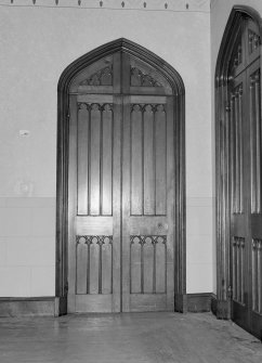 Carstairs House, interior.
Detail of specimen door.