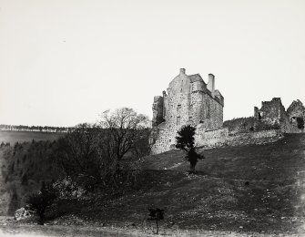 Neidpath Castle, Peebleshire.  General Views