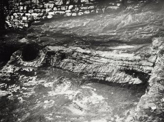 Ravenscraig Castle Kirkcaldy Photographs of excavation