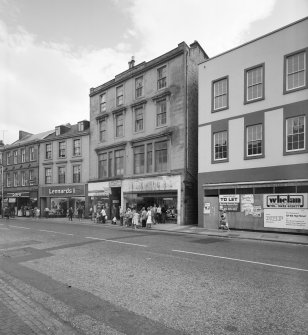 Wilson's Buildings, High Street, Falkirk. View from NW.