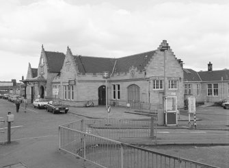 Stirling railway station. View from SW.