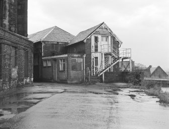 Glasgow, North Spiers Wharf.
View of canal side offices from North-East.