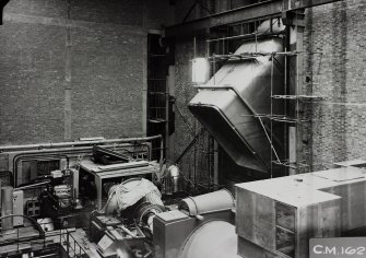 Images from photo album titled 'Clyde's Mill', Gen. Station No. 162, Power Turbine, Acoustic Enclosure and Exhaust Ducting