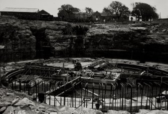 Image from photo album titled 'Hunterston B', Power Station No. H 145, Concreting of Foundations - Reactor 4