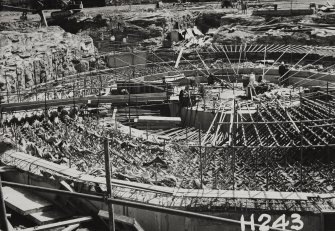 Image from photo album titled 'Hunterston B', Power Station No. H 243, Reinforcing Steel in No. 4 Reactor