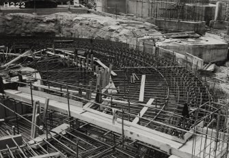 Image from photo album titled 'Hunterston B', Power Station No. H 222, Reinforcing in Reactor 4