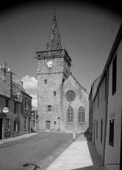 View of Pittenweem Parish Church from south west.