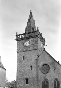 Part view of Pittenweem Parish Church, Pittenweem, from south west.