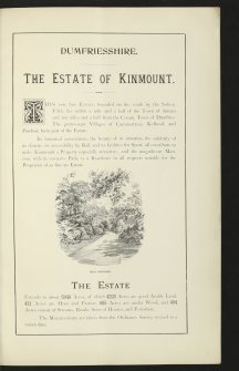 Estate Exchange. Kinmount Estate. No 1497  Sale brochure