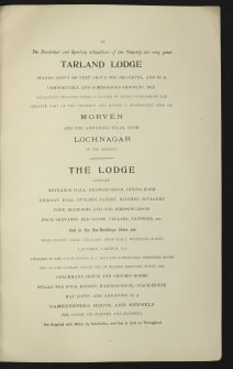 Estate Exchange Sale brochure. no. 1468. 
Titled: 'The Estate of Cromar Situate in the Parished of Tarland and Migvie Logie-Coldstone and Coull. Messrs Lindsay, Jamieson and Haldane.'