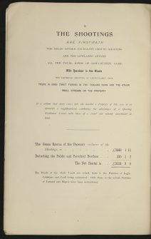 Estate Exchange Sale brochure. no. 1468. 
Titled: 'The Estate of Cromar Situate in the Parished of Tarland and Migvie Logie-Coldstone and Coull. Messrs Lindsay, Jamieson and Haldane.'