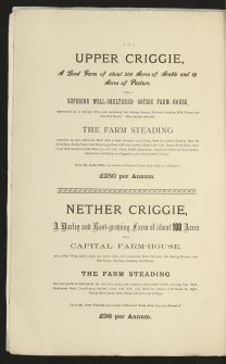 Estates Exchange. No. 1507. Sale brochure.

Title: 'The Dunottar Estate, Stonehaven, Kincardineshire'.
Dunnotar House, East Carmont farm, Clochnahill Farm, Nether Criggie, Upper Criggie, Briggs of Criggie, Fallside Farm, Glasslaw Farm.