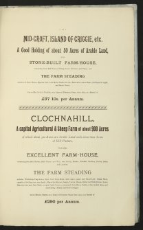 Estates Exchange. No. 1507. Sale brochure.

Title: 'The Dunottar Estate, Stonehaven, Kincardineshire'.
Dunnotar House, East Carmont farm, Clochnahill Farm, Nether Criggie, Upper Criggie, Briggs of Criggie, Fallside Farm, Glasslaw Farm.