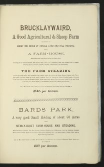 Estates Exchange. No. 1507. Sale brochure.

Title: 'The Dunottar Estate, Stonehaven, Kincardineshire'.
Dunnotar House, East Carmont farm, Clochnahill Farm, Nether Criggie, Upper Criggie, Briggs of Criggie, Fallside Farm, Glasslaw Farm.