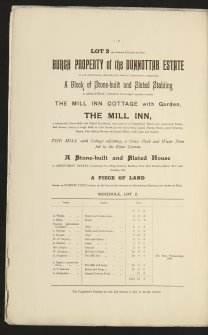 Estates Exchange. No. 1507. Sale brochure.

Title: 'The Dunottar Estate, Stonehaven, Kincardineshire'.
Dunnotar House, East Carmont farm, Clochnahill Farm, Nether Criggie, Upper Criggie, Briggs of Criggie, Fallside Farm, Glasslaw Farm.