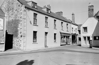 General view of Market Place, Eyemouth, looking towards Chapel Street. 