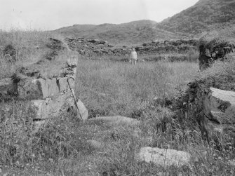 View of the remains of monument at Ardifuir.
