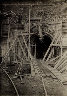 Image from photo album titled 'Stonebyres', Surge Tank & Tunnel Mouth