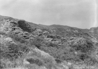 View of remains of beehive houses, Eileach an Naoimh, Garvellachs.