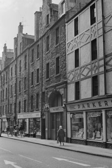 View of Bristo Street, Edinburgh, from north.