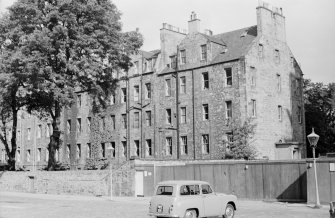 General view of the rear of 42-46 George Square, Edinburgh, seen from the South East.