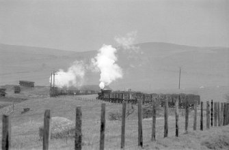 Dalmellington.
View showing trains