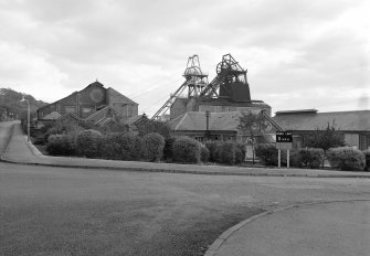 High Valleyfield, Colliery
View of pitheads and processing buildings, from SE
