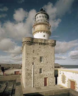 Kinnaird Head Lighthouse, Fraserburgh.
General view from North-East.