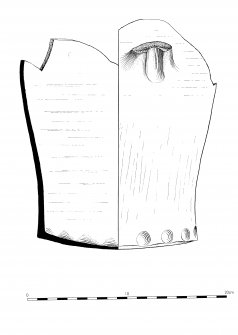 Artefact drawings: Pottery vessels.