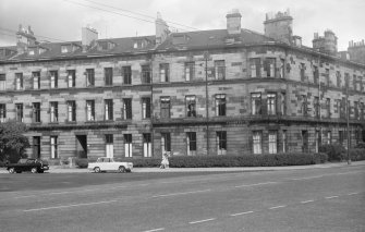 General view of junction Kenmure Street and Nithsdale Road, Glasgow.