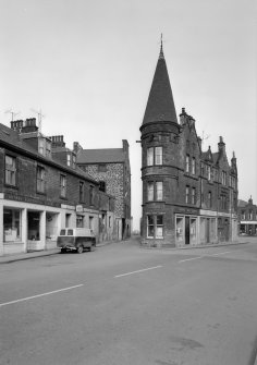 View of 31-35 North Street and 37-43 North Street, Bo'ness, from SW.