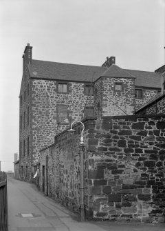 View of warehouse, Scotland's Close, Bo'ness, from SW.