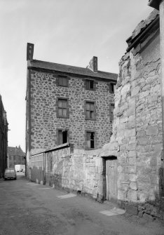 View of warehouse, Scotland's Close, Bo'ness, from NNE.