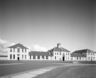 Exterior view of central office buildings from WNW
Photosurvey 1 June 1995