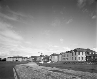 General view of entire range of office buildings from S
Photosurvey 1 June 1995