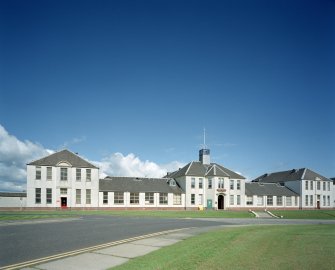 Exterior view of central office buildings from WNW
Photosurvey 1 June 1995