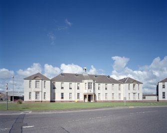 View of central office building from W
Photosurvey 1 June 1995