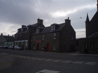 Historic building survey photograph, MacDonald Brothers Works, Site 1, Portsoy 