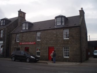 Historic building survey photograph, MacDonald Brothers Works, Site 1, Portsoy 