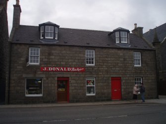 Historic building survey photograph, MacDonald Brothers Works, Site 1, Portsoy 