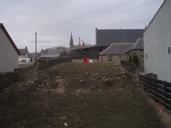 Historic building survey photograph, MacDonald Brothers Works, Site 1, Portsoy