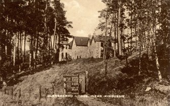  View of Glensherro Lodge, near Kingussie
