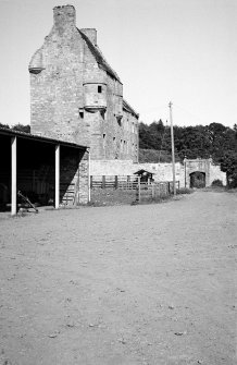 General view of Midhope Castle from SW.