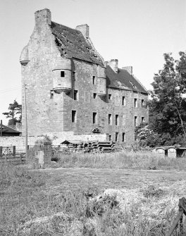 General view of Midhope Castle from SW.