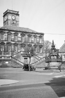 View of the Town Hall, Linlithgow, from S.