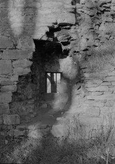 Detail of window in Avondale Castle tower.