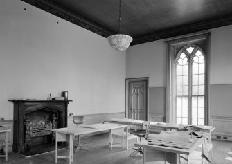 Interior view of Cambusnethan Priory showing dining room.