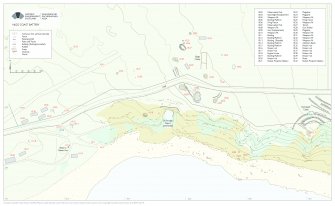 Nigg Coast Battery, Site Plan